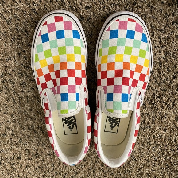 Vans checkered board shoes, women’s.